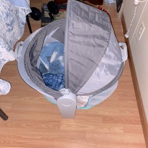 Child playpen/travel/beach tented waterproof cover it folds in half